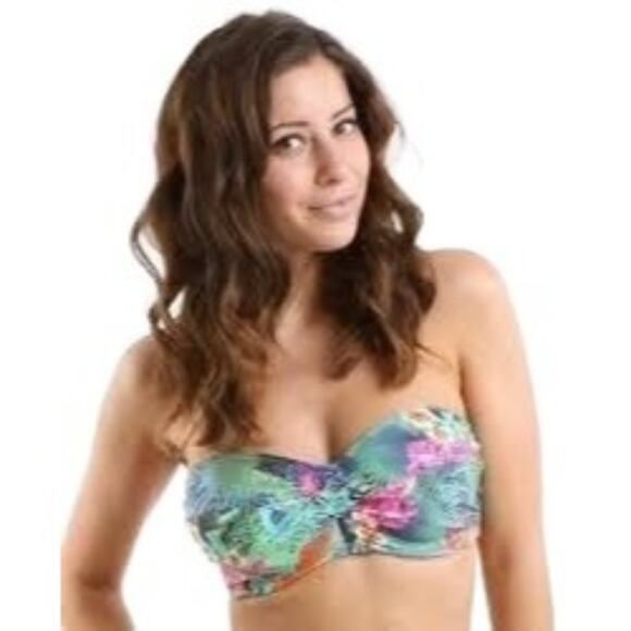 Fantasie Dominica Twist Front Convertible Bikini Top Swim Separates Size 38FF - Picture 7 of 8